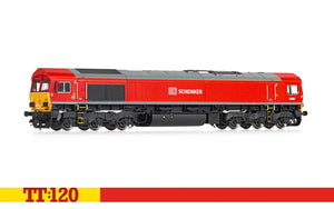 TT:120 Gauge Hornby TT3017M DB Schenker Class 66 Co-Co 66097