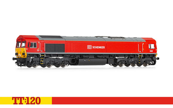 TT:120 Gauge Hornby TT3017M DB Schenker Class 66 Co-Co 66097