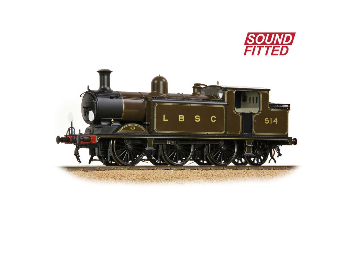 E4 Tank Engine Rear OO Gauge Bachmann 35-075ASF LB&SCR E4 Tank 514 LBSC Lined Umber SOUND ...