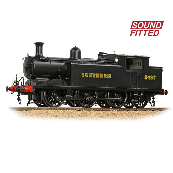 OO Gauge Bachmann 35-080SF LB&SCR E4 Tank 2487 SR  Black (Sunshine) SOUND FITTED
