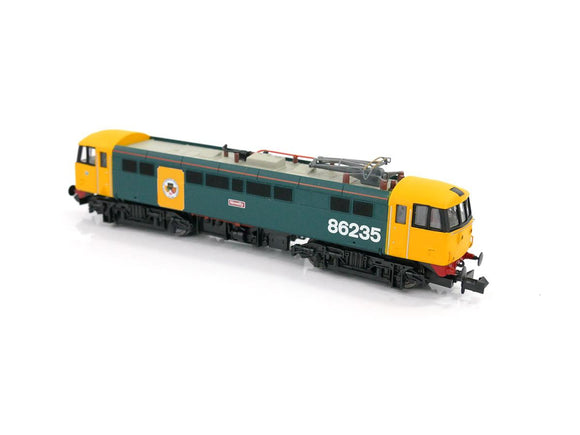 N Gauge Dapol/Gaugemaster Collection GM2210801 Class 86 86235 Novelty BR Blue with Yellow Cab Surrounds