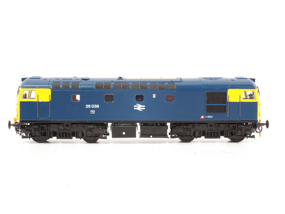 OO Gauge Heljan HN2625 Class 26 039 Twin Headlights BR Blue FYE