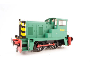 O Gauge Heljan 2877 BR Class 02 SAM (ex-D2868) Industrial Green Weathered