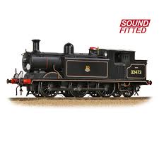 OO Gauge Bachmann 35-079ASF LB&SCR E4 Tank 32473 BR Lined Black (Early Emblem) SOUND FITTED