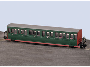 OO9 Gauge PECO GR-623B FR Long 'Bowsider' Coach - Colonel Stephens No.20