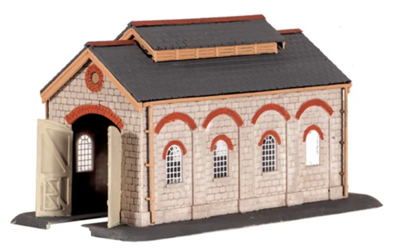 Ratio 203 Engine Shed N Scale Plastic Kit