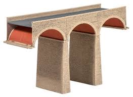 Ratio 251 Three Arch Viaduct N Scale Plastic Kit