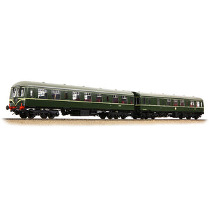 Bachmann 31-326B OO Gauge Class 105 2-Car DMU BR Green (Speed Whiskers)