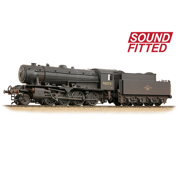 Bachmann 32-259ASF WD Austerity 90074 BR Black (Late Crest) Weathered SOUND
