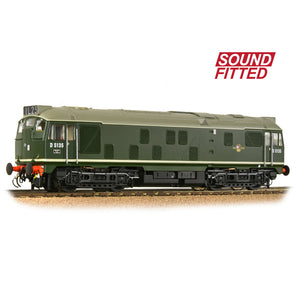 Bachmann 32-440SF Class 24/1 D5135 BR Green (Late Crest) SOUND FITTED