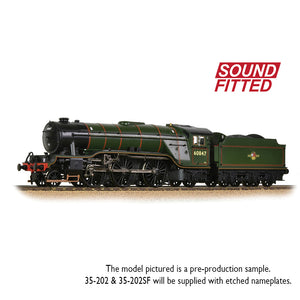 Bachmann 35-202SF LNER V2 60847 'St Peter's School' BR Lined Green (Late Crest) SOUND FITTED