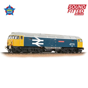 PRE-ORDER Bachmann 35-415SFX Class 47/7 47711 'Greyfriars Bobby' BR Blue (Large Logo) SOUND FITTED DELUXE