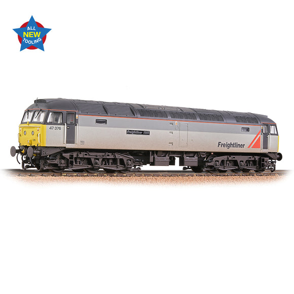 Bachmann 35-430 Class 47/3 47376 'Freightliner 1995' Freightliner Grey Weathered