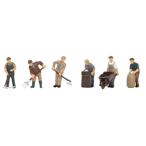 Bachmann Scenecraft 36-413 1940s/50s Arable Farming Figures