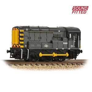 Graham Farish N Gauge 371-007A Class 08 08953 BR Engineers Grey SOUND FITTED