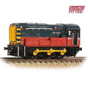 Graham Farish N Gauge 371-012SF Class 08 08919 Rail Express Systems SOUND FITTED