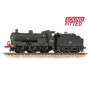 Graham Farish 372-065SF N Gauge MR 3835 4F with Fowler Tender 43931 BR Black (Late Crest) Weathered