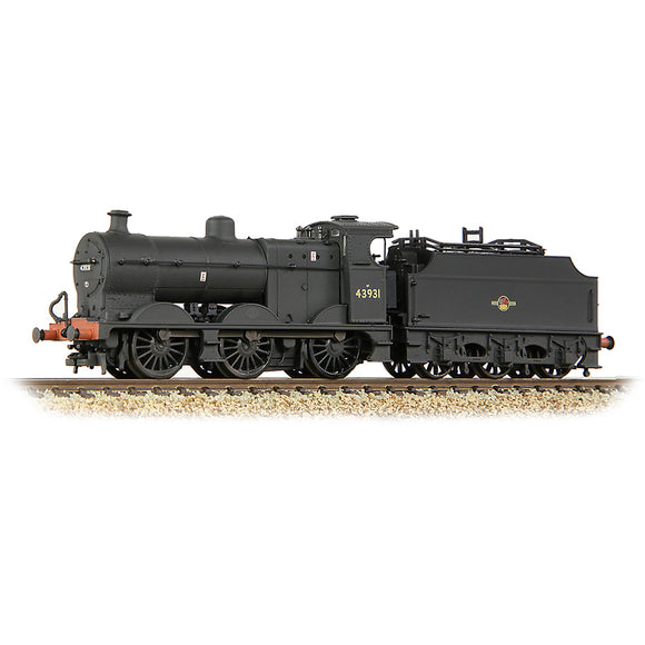 Graham Farish 372-065 MR 3835 4F with Fowler Tender 43931 BR Black (Late Crest) Weathered