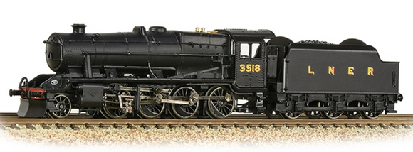Graham Farish N Gauge 372-160 LNER O6 3518 LNER Black (LNER Revised)