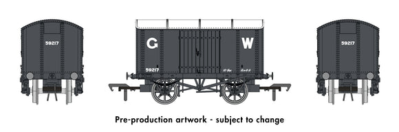 Rapido Trains UK 908004 OO Gauge Iron Mink No.59217 - GWR Grey (16