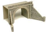 METCALFE PN142 N SCALE TUNNEL ENTRANCES DOUBLE TRACK
