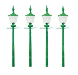 Ratio 213 Station/Street Lamps N Scale Plastic Kit