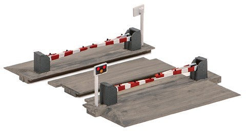 Ratio 235 Level Crossing Gates With Barriers N Scale Plastic Kit