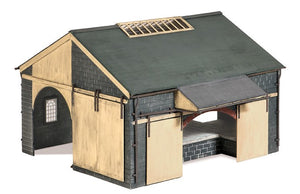Ratio 534 Stone Goods Shed OO Scale Plastic Kit