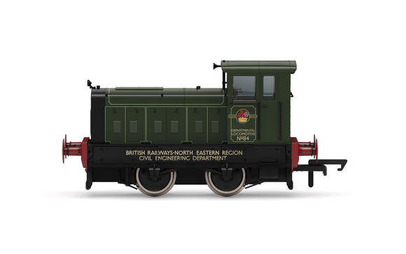 Hornby R3896 Ruston & Hornsby 88DS, BR Departmental No.84