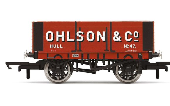 Hornby R60096 6 Plank Wagon, Ohlson & Co