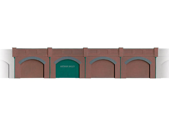 Wills SS52 Brick Retaining Arches (4) OO Scale Plastic Kit