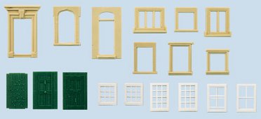 Wills SS42 Windows & Doors OO Scale Plastic Kit