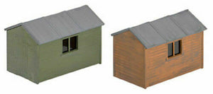 Wills SS58 Garden Sheds (2) OO Scale Plastic Kit
