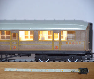 Train-Tech TTCN200 N Gauge Automatic Coach Lighting Warm White/Standard Multi-Pack(3)