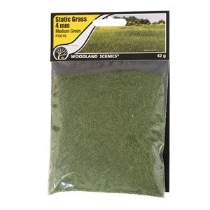 Woodland Scenics WFS618 4mm Static Grass Medium Green