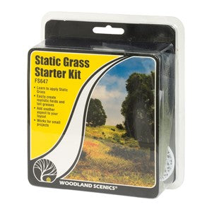 Woodland Scenics WFS647 Static Grass Starter Kit